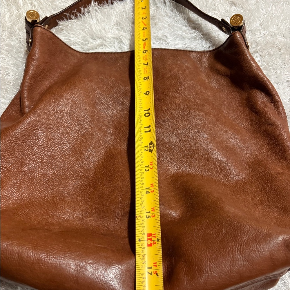 Antonio Melani Brown Leather Purse Pocketbook - Picture 2 of 8